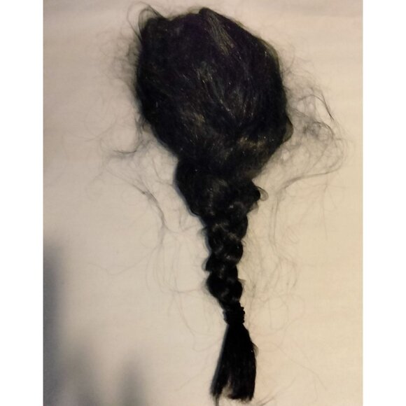 Black Braided Wig Halloween Pirate Hippie Costume - Picture 2 of 6